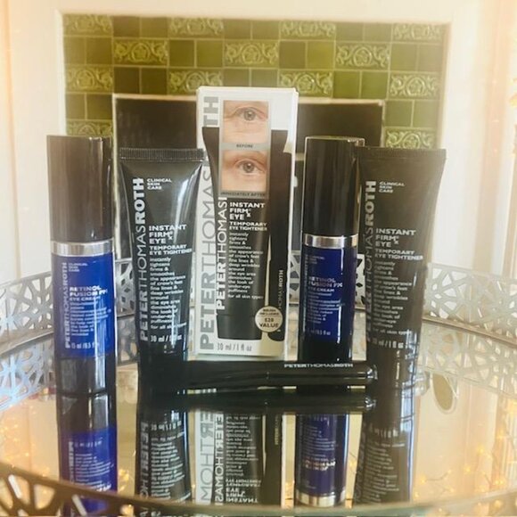 Peter Thomas Roth 5 pc Bundle SEALED xx Instant Firm Eye xx Retinol Fusion PM - Picture 1 of 5